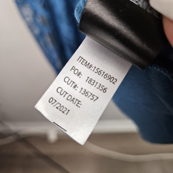 Torrid Blue Lace Lined Dress 1 - Picture 7 of 9